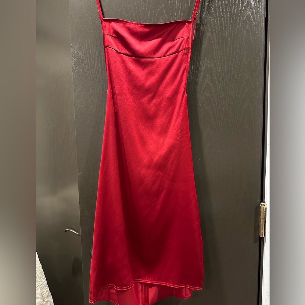 NWT Are You Am I Small Misa Midi Silk Dress - Picture 7 of 9